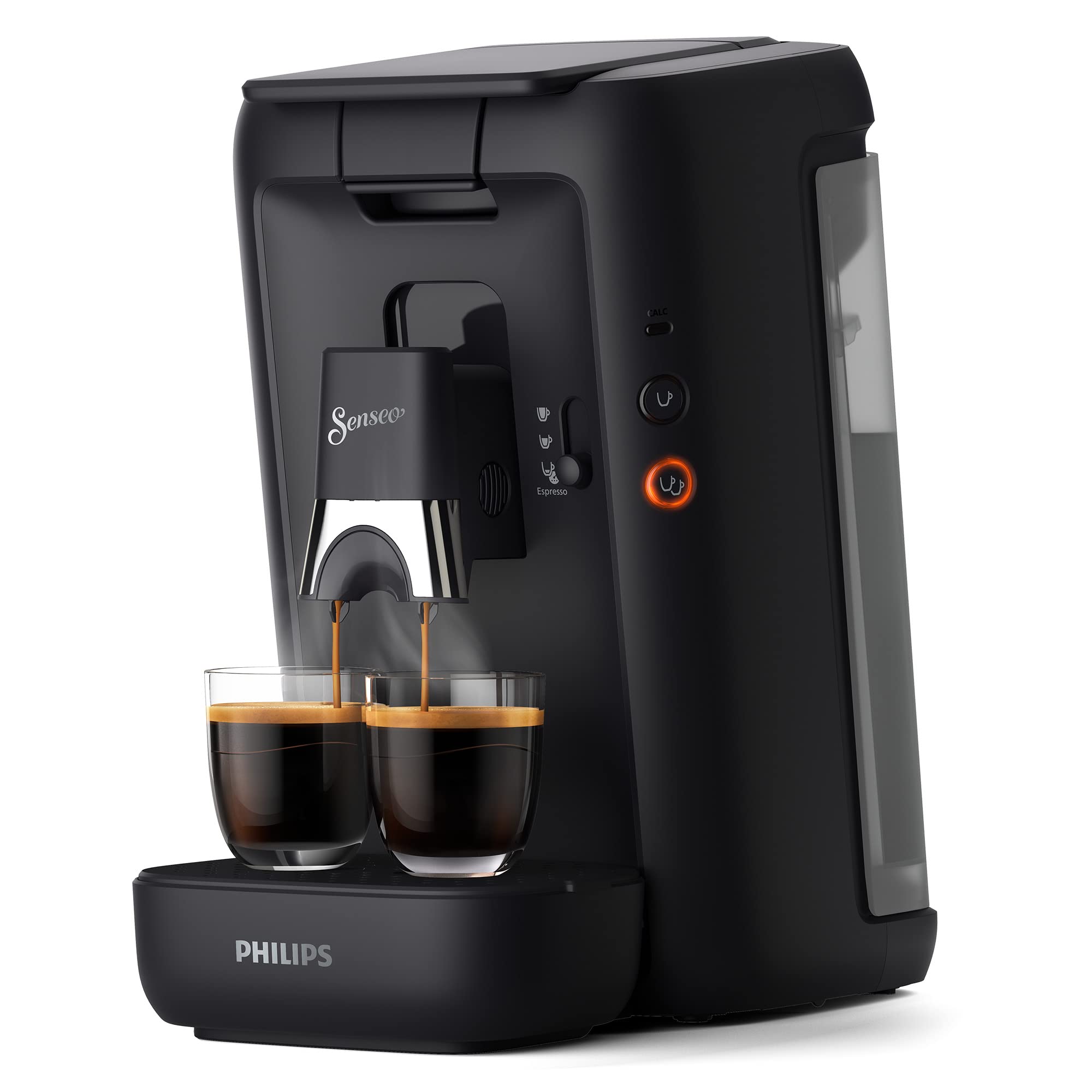 Machine à Café à Dosettes SENSEO Maestro – Réservoir 1,2 L, Intense Plus, Fonction Mémo – Noir CSA260/61 | Arlino