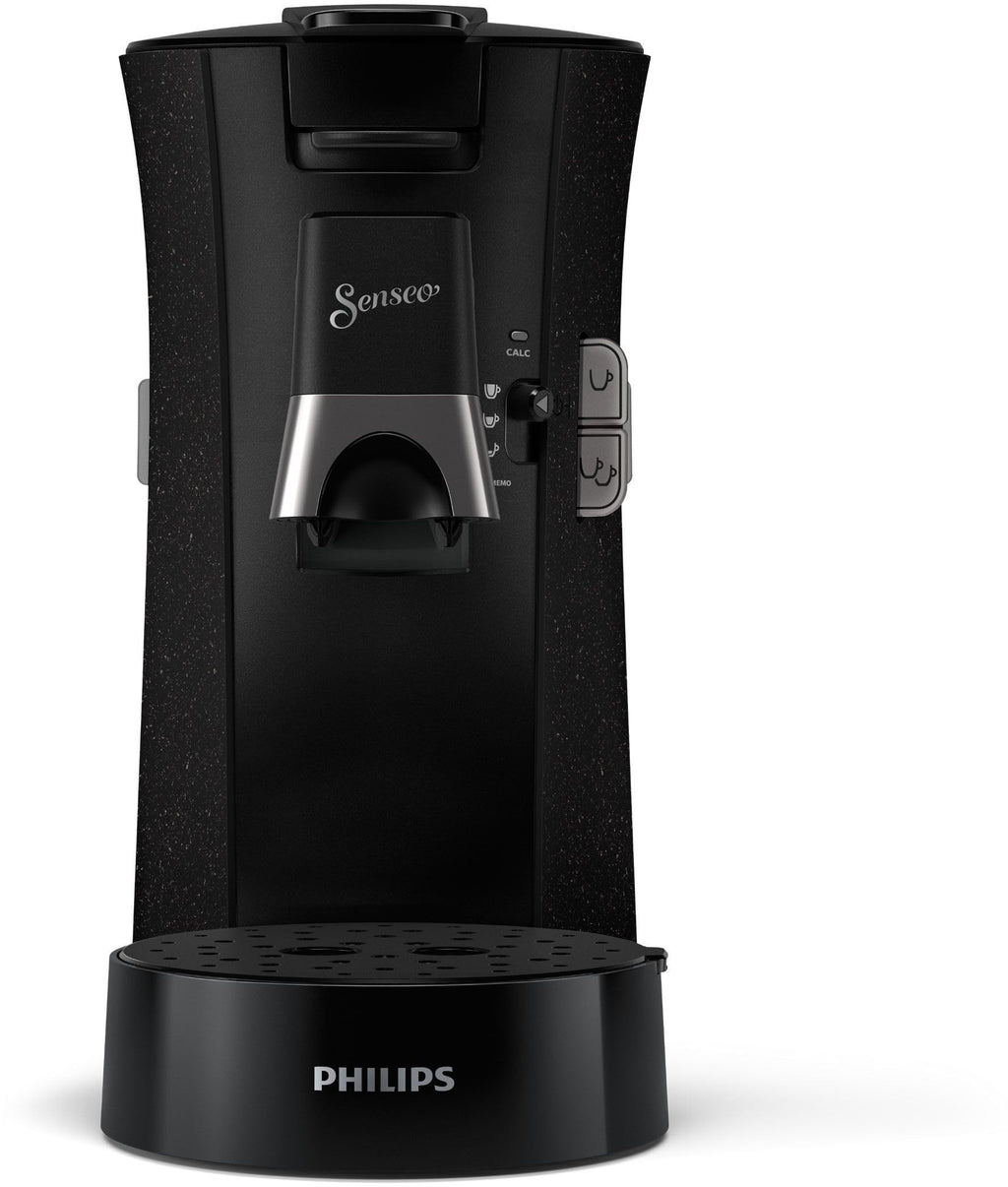 Machine à Café à Dosettes SENSEO Select Eco – Intensity Plus, Crema Plus, Fonction Mémo – Noir CSA240/21 | Arlino