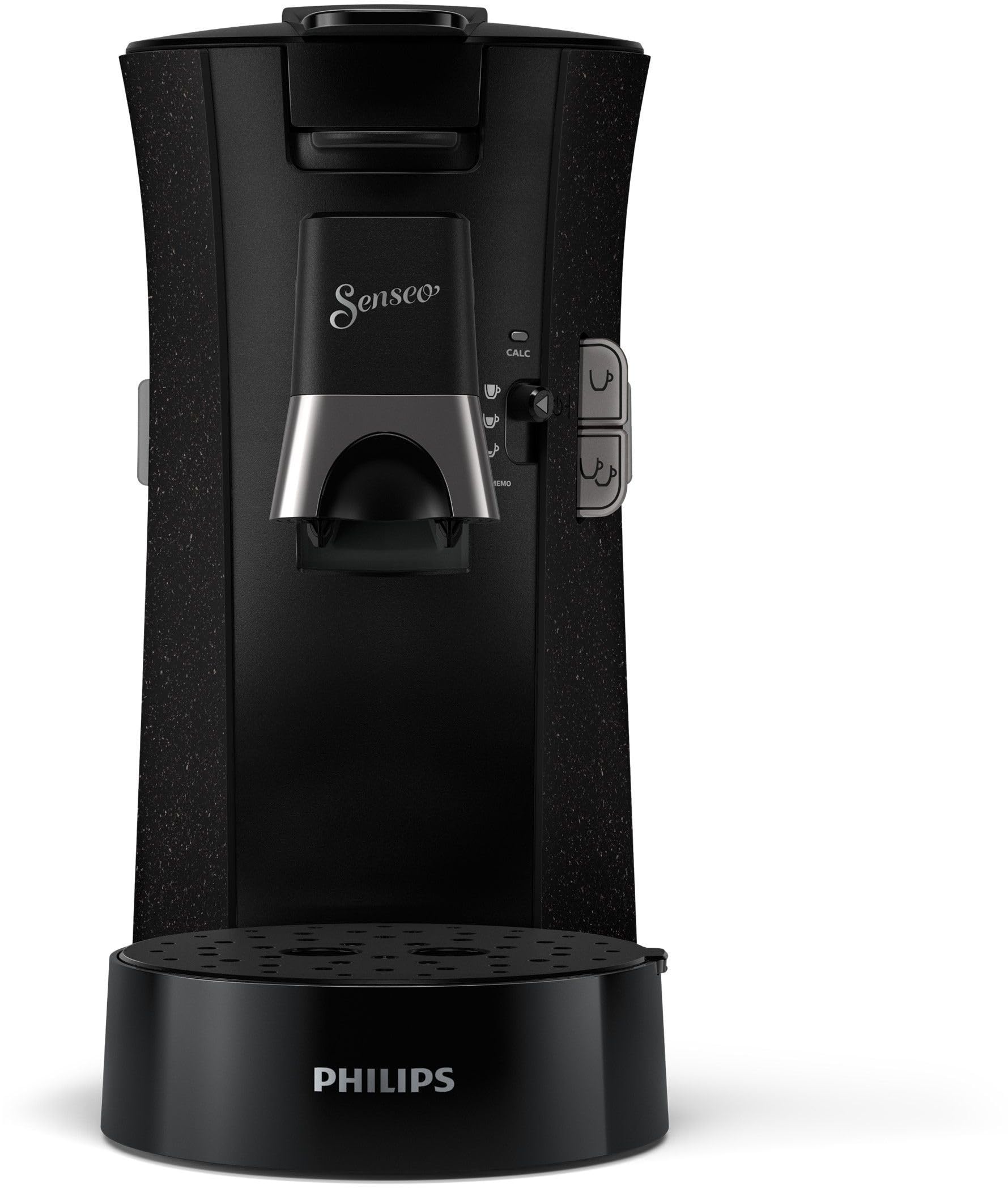 Machine à Café à Dosettes SENSEO Select Eco – Intensity Plus, Crema Plus, Fonction Mémo – Noir CSA240/21 | Arlino